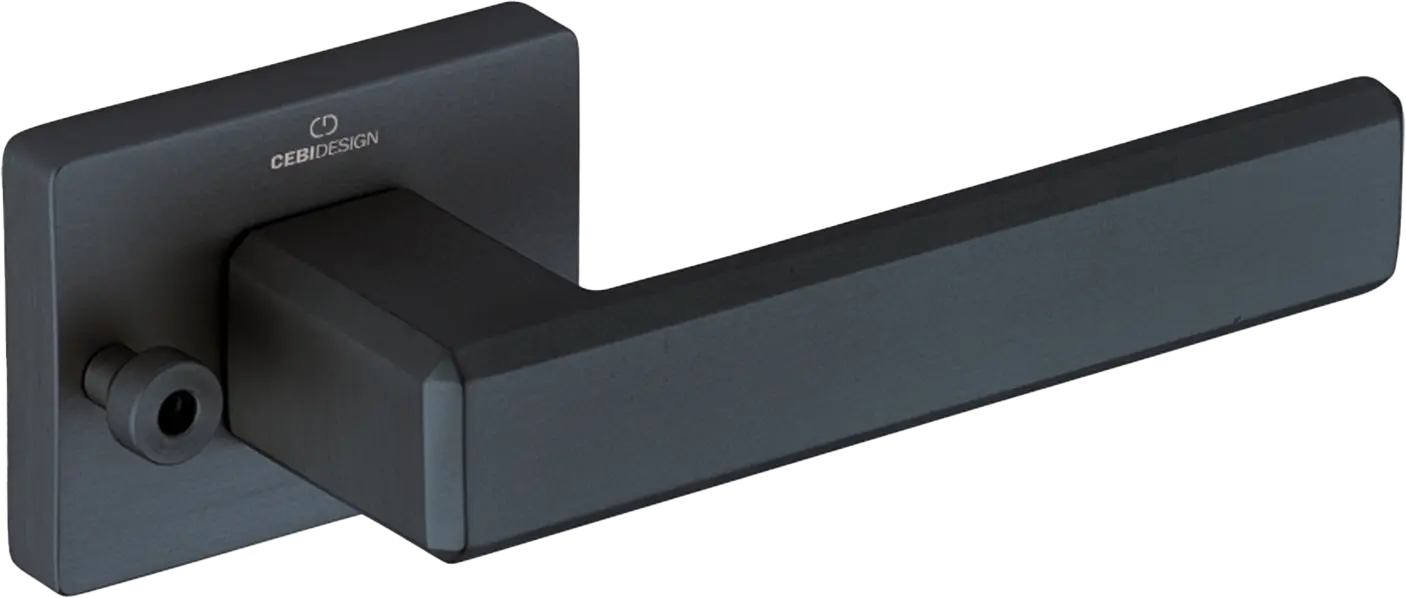 Çebi A5106 Carli Seri Pimli Kapı Kolu PC27 (Antrasit Saten)