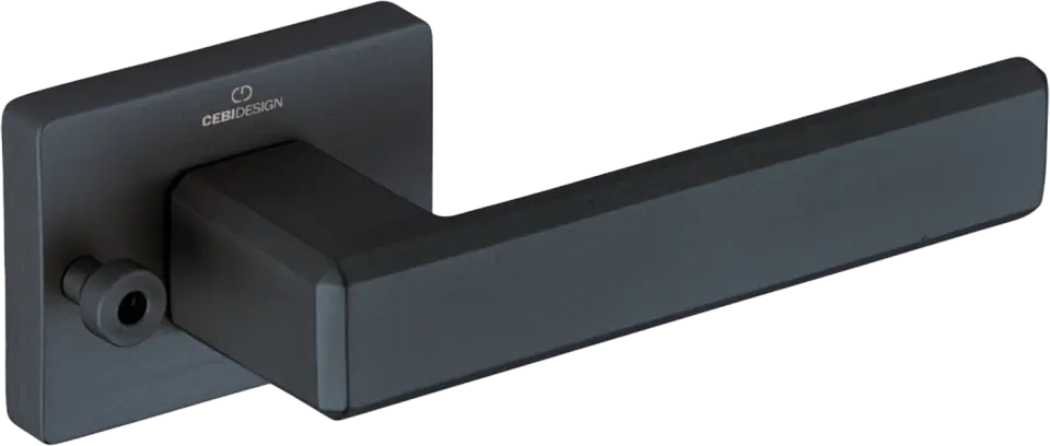 Çebi A5106 Carli Seri Pimli Kapı Kolu PC27 (Antrasit Saten)
