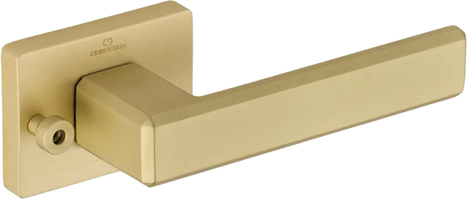 Çebi A5106 Carli Seri Pimli Kapı Kolu PC35 (Mat Pirinç)