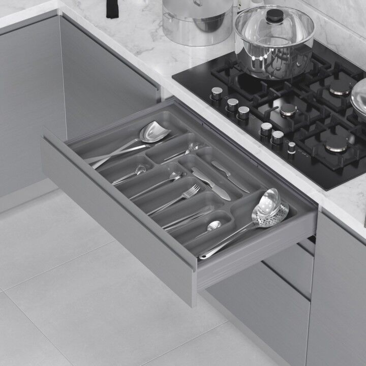 Plastik Kaşıklık Grey - S-2283-