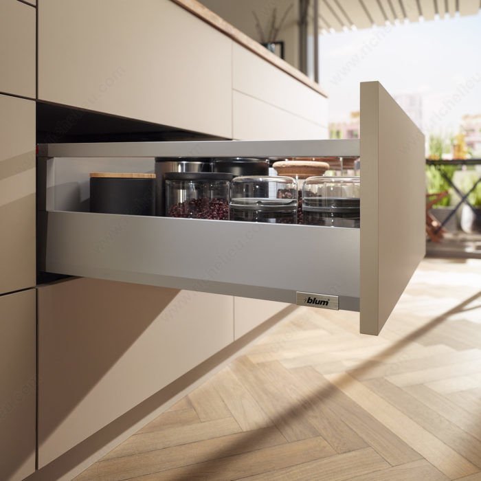 Blum Merivobox E Bordürlü 40 Kg Blumotion İpek Beyazı