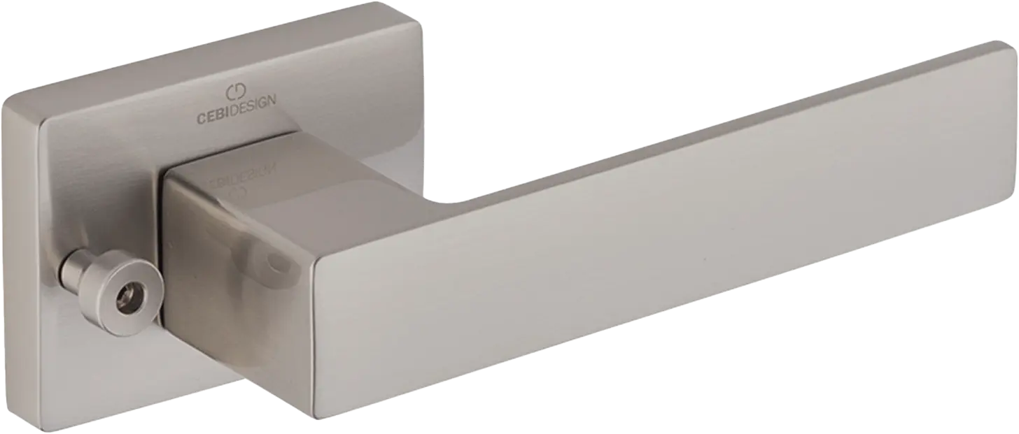 Çebi A5167 Cube Seri Pimli Kapı Kolu MP08 ( Parlak Fırçalanmış Inox)