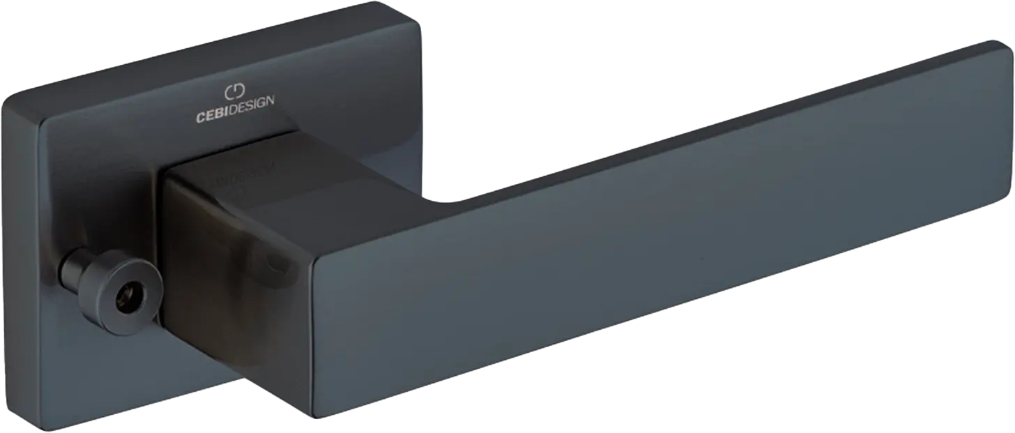 Çebi A5167 Cube Seri Pimli Kapı Kolu PC27 (Antrasit Saten)