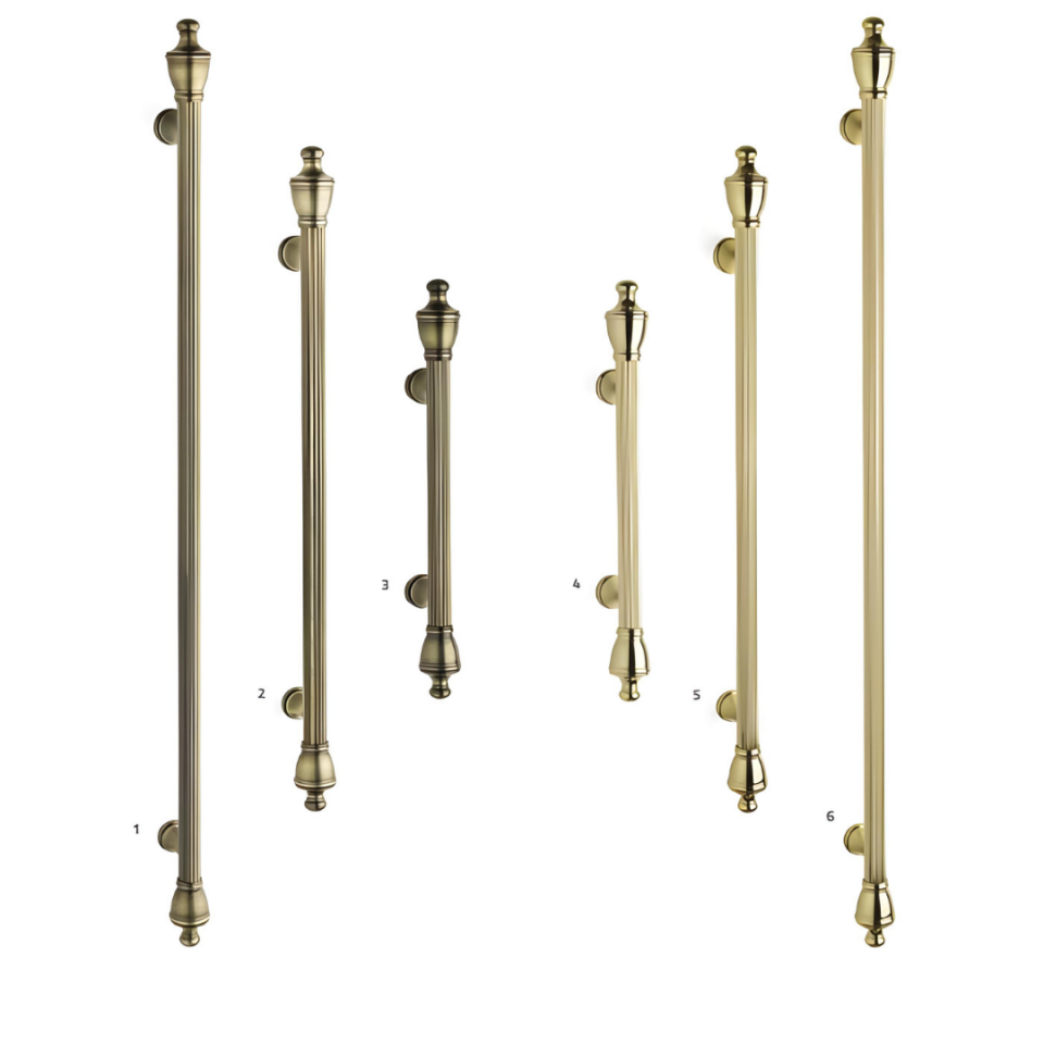 System 9656 Antik Renk Çekme Kapı Kolu (PH9656 ABM-ABM-ABM)