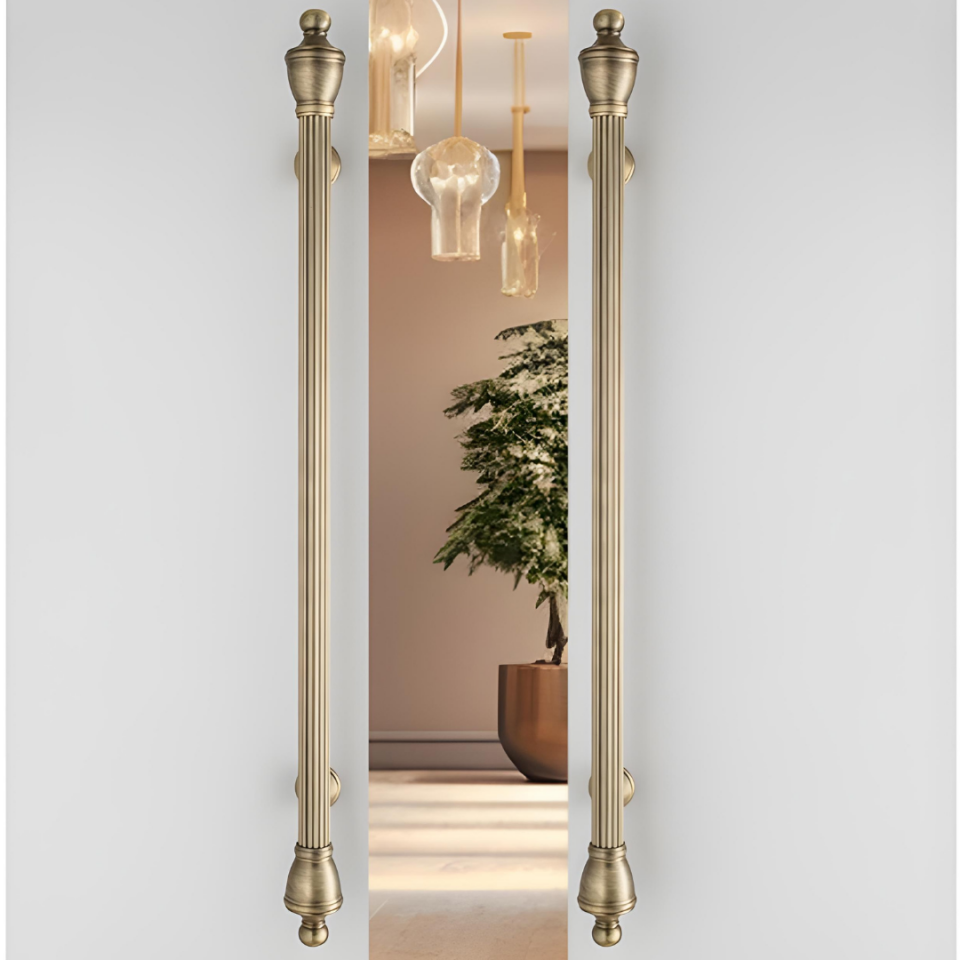 System 9656 Antik Renk Çekme Kapı Kolu (PH9656 ABM-ABM-ABM)