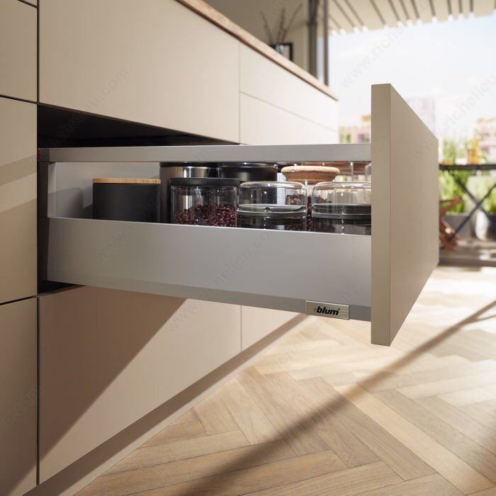 Blum Merivobox E Bordürlü 70 Kg Blumotion İpek Beyazı