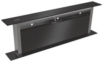 Davlumbaz, HÄFELE MAXIMA, 90 cm, Ada Tipi, Asansörlü, 860 m3/h Emiş Gücü Siyah