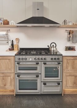 Kuzineli Fırın, HÄFELE SIRIUS, 1000 mm, 5 Gözü Gazlı, 1 Gözü Elektrikli Krem