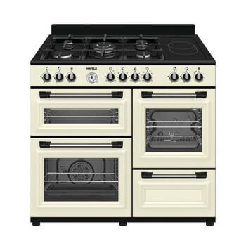 Kuzineli Fırın, HÄFELE SIRIUS, 1000 mm, 5 Gözü Gazlı, 1 Gözü Elektrikli Krem