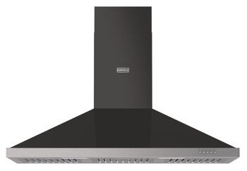 Häfele Sirius 1000 mm Siyah Inox Davlumbaz | Piramit Tip