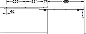Häfele Çekmeli Sistem Çerçeve, Taban Ünitesi Çekmeli Sistemi İçin