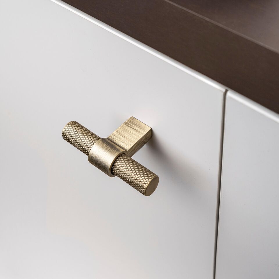 SYSTEM 8774 Antik Renk Klasik Kulp 8 mm (SY8774 0008 ABM-ABM)