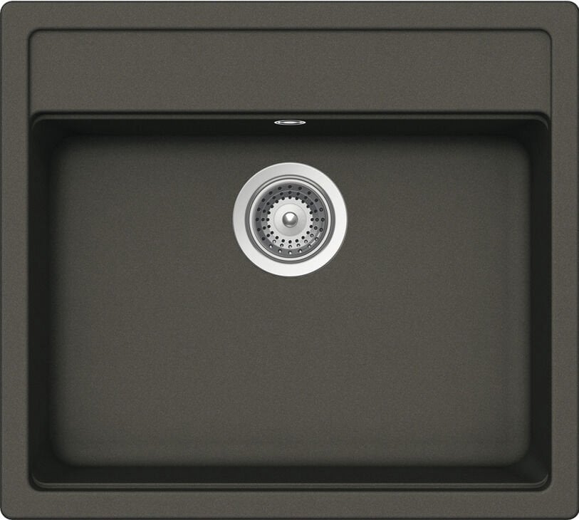 HÄFELE AS03 Tezgah Üstü Eviye Kronos, 1 Gözlü, Damlalıksız, 570x510mm