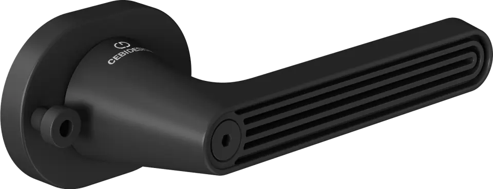 Çebi C5293 Flow Seri Pimli Kapı Kolu PC24 (Mat Siyah)