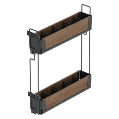 Unique Wood Kaymaz Yüzeyli Şişelik – Çift Açılım