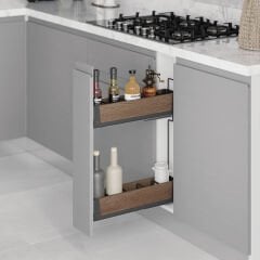 Unique Wood Kaymaz Yüzeyli Şişelik – Çift Açılım