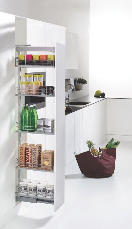 DISPENSA 90° Arena Classic, Antrasit, Boy Kiler Sistemi 300/1900-2300 mm