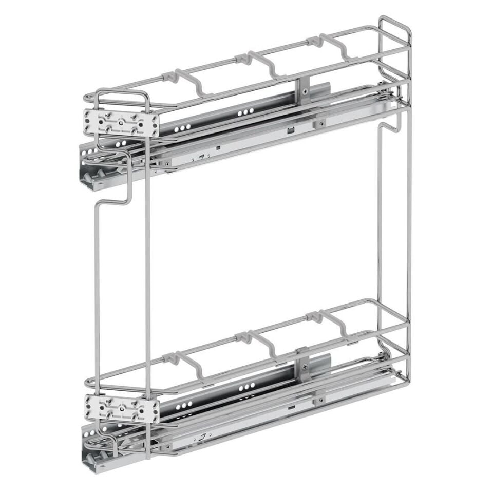 45 Derece Gizli Raylı Şişelik (Çift Açılım) Tel Sol