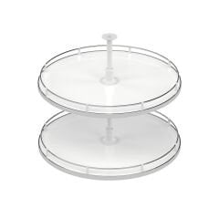 Kaymaz Yüzeyli 4/4 Klasik Döner Ahşap Tablalı Sepet Takımı