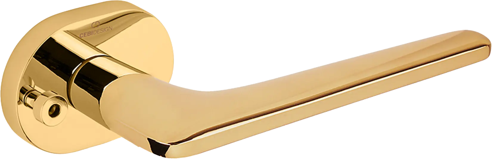 Çebi A5113 Gigi Seri Pimli Kapı Kolu MP11 (Parlak Altın)