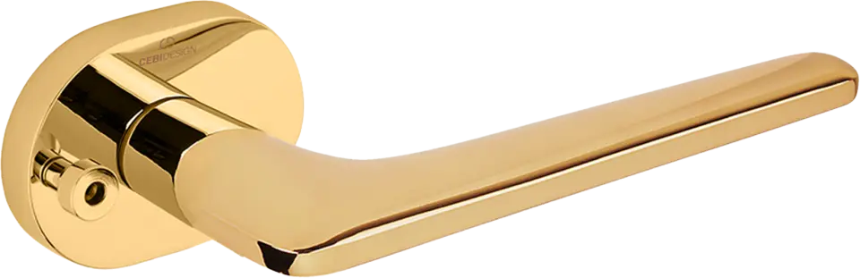 Çebi A5113 Gigi Seri Pimli Kapı Kolu MP11 (Parlak Altın)