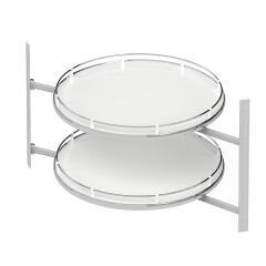 4/4 Borusuz Ahşap Tablalı Döner Sepet Takımı  750x600 mm