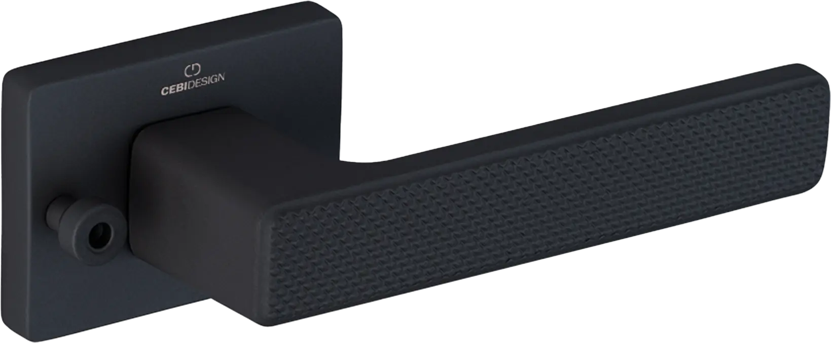 Çebi C5212 Gren Seri Pimli Kapı Kolu PC24 (Mat Siyah)