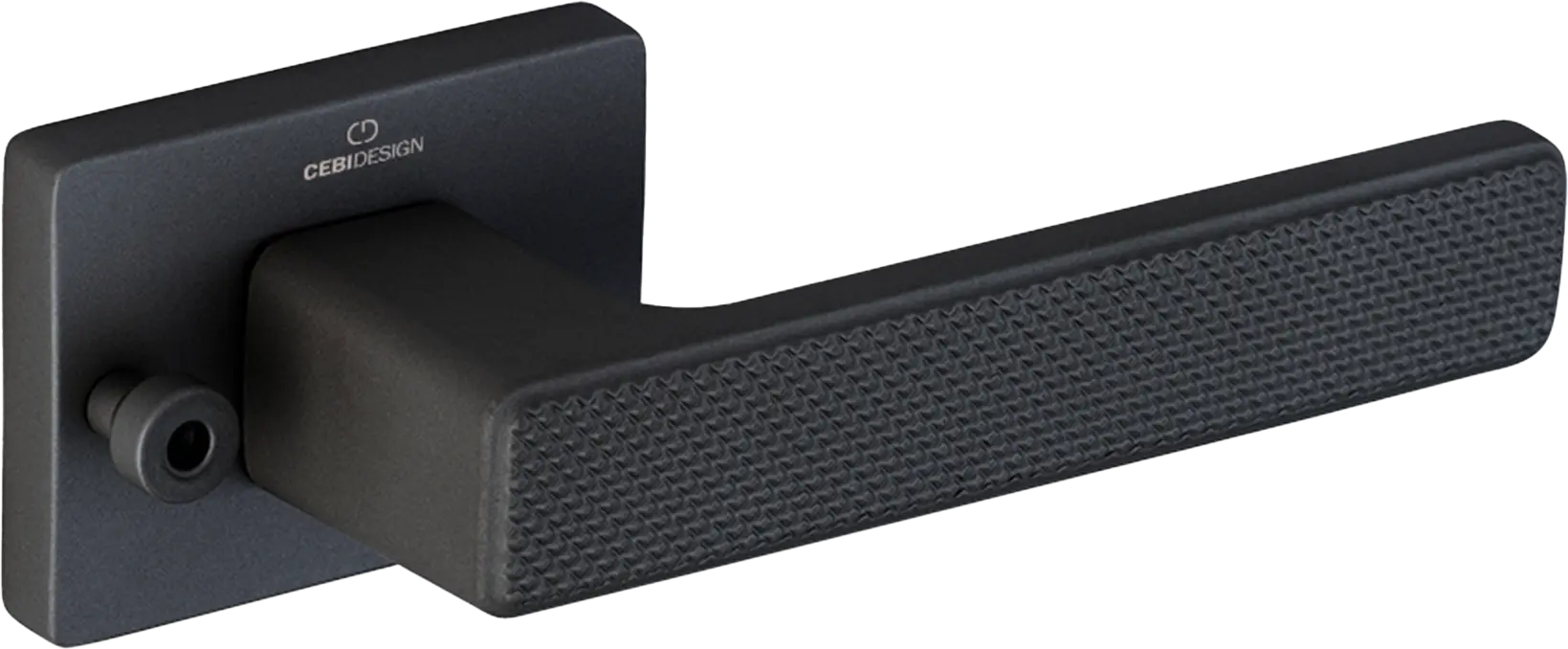Çebi C5212 Gren Seri Pimli Kapı Kolu PC27 (Antrasit Saten)