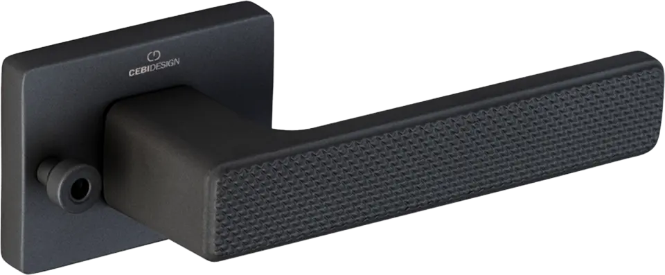 Çebi C5212 Gren Seri Pimli Kapı Kolu PC27 (Antrasit Saten)