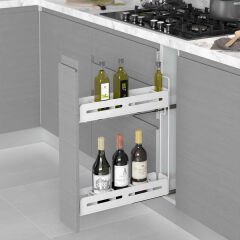 Unique Box Kaymaz Yüzeyli Şişelik – Çift Açılım