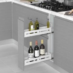 Unique Box Kaymaz Yüzeyli Şişelik Çift Açılım Sağ