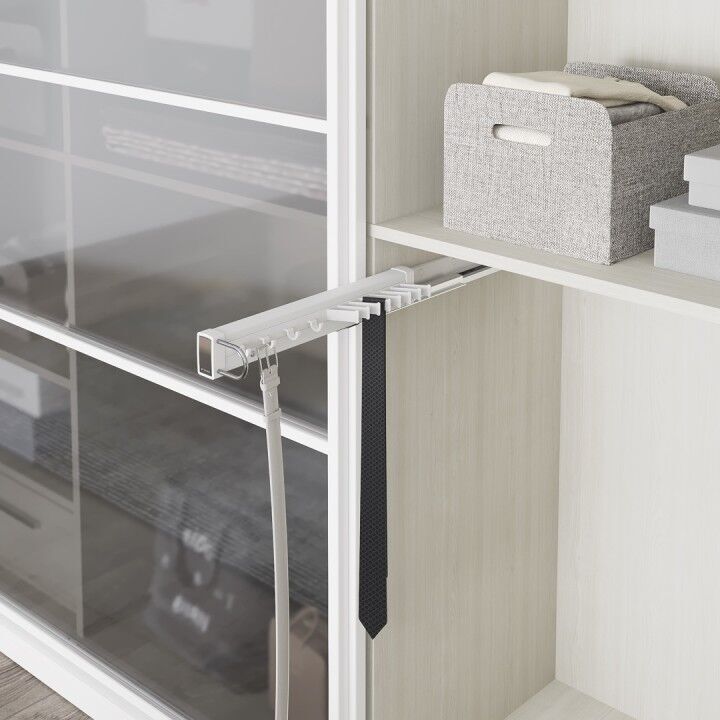 Gizli Raylı Alüminyum Kravatlık-Kemerlik Sağ