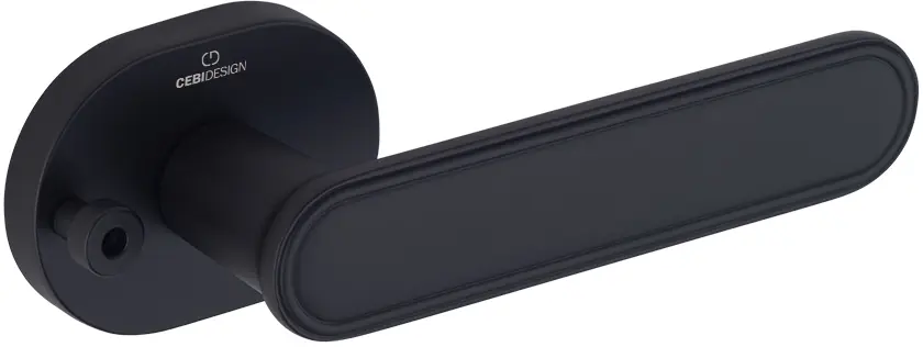 Çebi A5799 Kaf Seri Pimli Kapı Kolu PC24 (Mat Siyah)