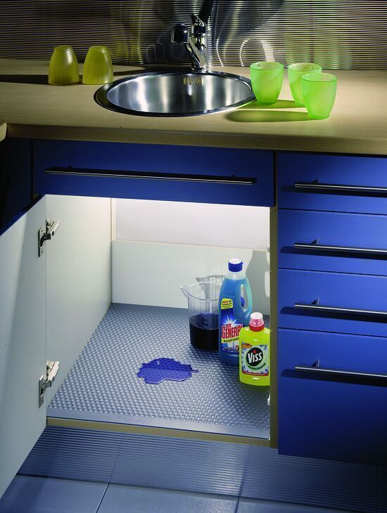 HÄFELE AQUA, Eviye Altı Damlalık, 600 mm Paslanmaz Çelik Renkli