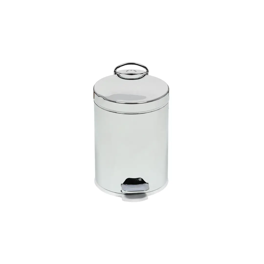 Vista D’oro Pedallı 5 Litre Çöp Kovası Krom