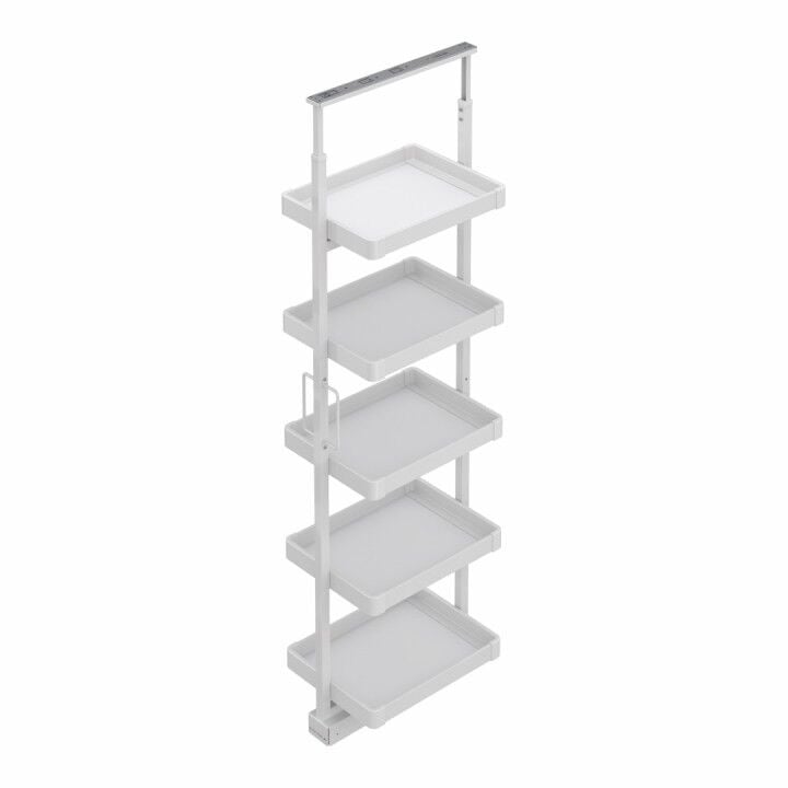 Raylı Raf Ünitesi 1400-1600 mm Antrasit - 140 - 160 cm