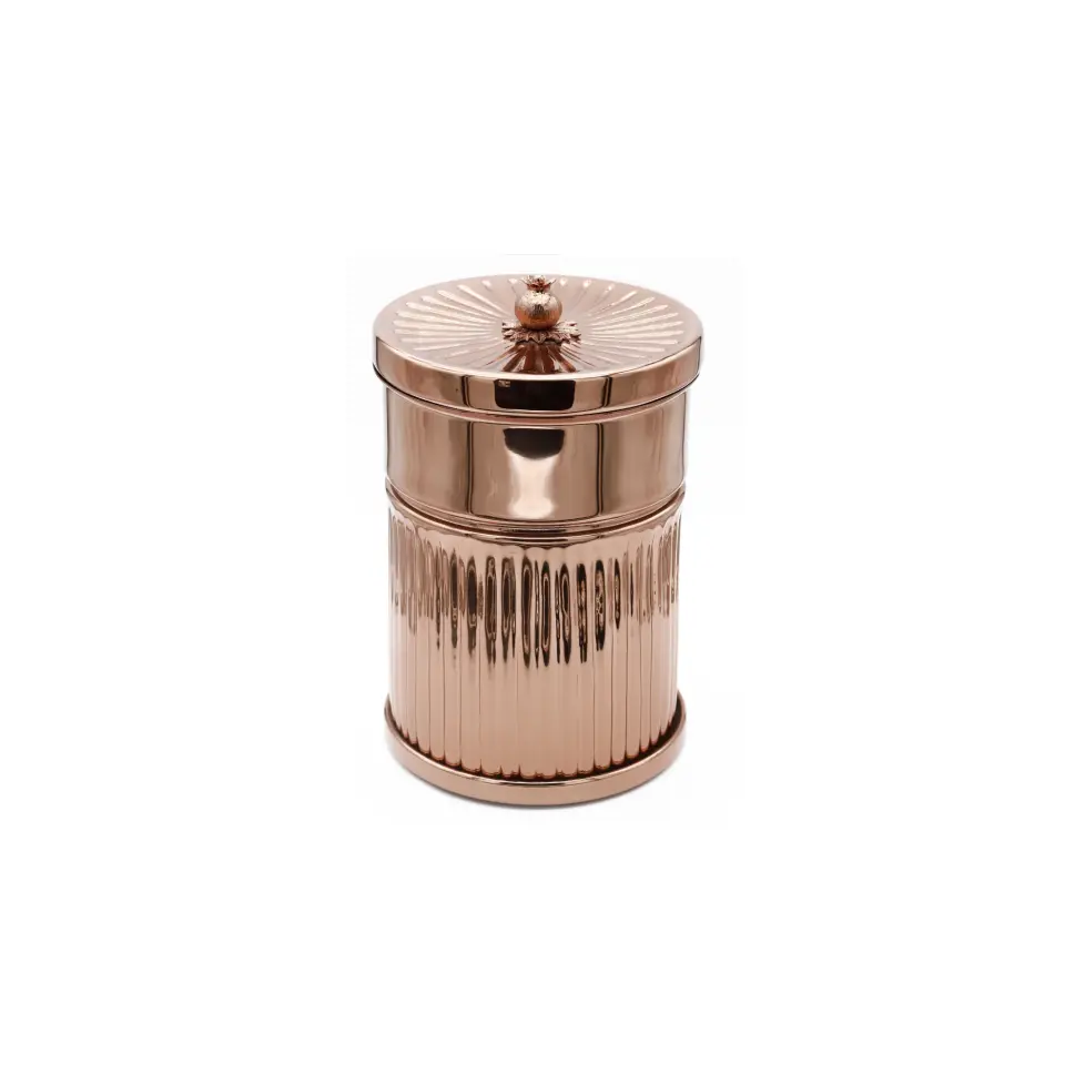 Vista D’oro Pomegranate-201 Banyo Çöp Kovası Bronz