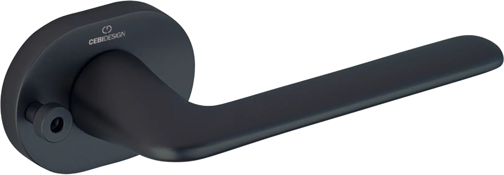 Çebi A5222 Neta Seri Pimli Kapı Kolu PC24 (Mat Siyah)