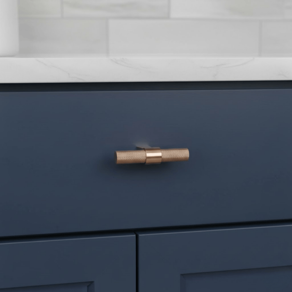 SYSTEM 8774 Rose Renk Klasik Kulp 8 mm (SY8774 0008 RS-RS)