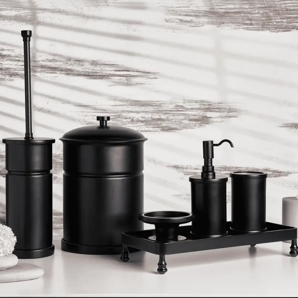 Vista D’oro Bella Çöp Kovası Siyah