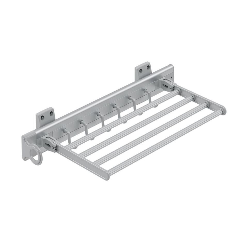 Raylı Alüminyum Pantolonluk Askılı Kemerlik Sağ