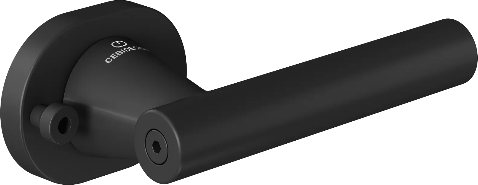 Çebi C5291 Pencil Seri Pimli Kapı Kolu PC24 (Mat Siyah)