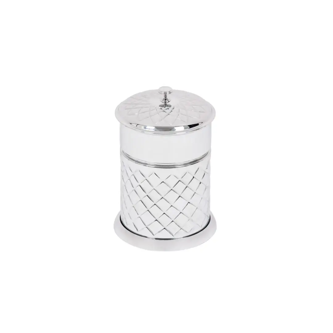 Vista D’oro Rölyef Banyo Çöp Kovası Krom