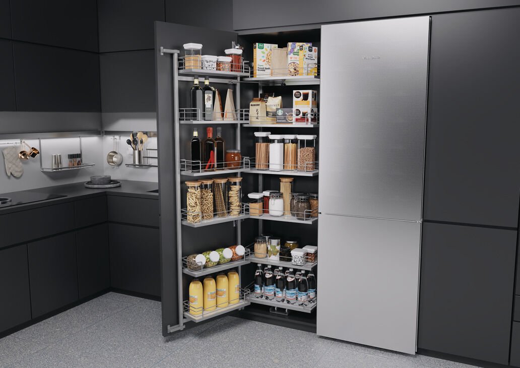 TANDEM III Arena CLASSIC Boy Kiler | 600 mm Dolap Genişliği Gümüş Gri