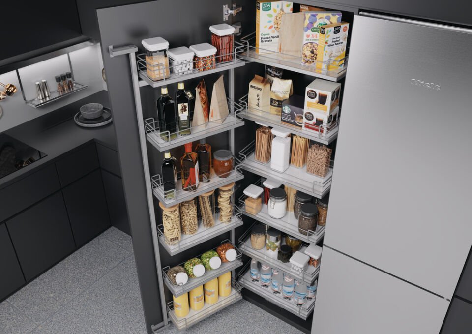 TANDEM III Arena CLASSIC Boy Kiler | 600 mm Dolap Genişliği Gümüş Gri