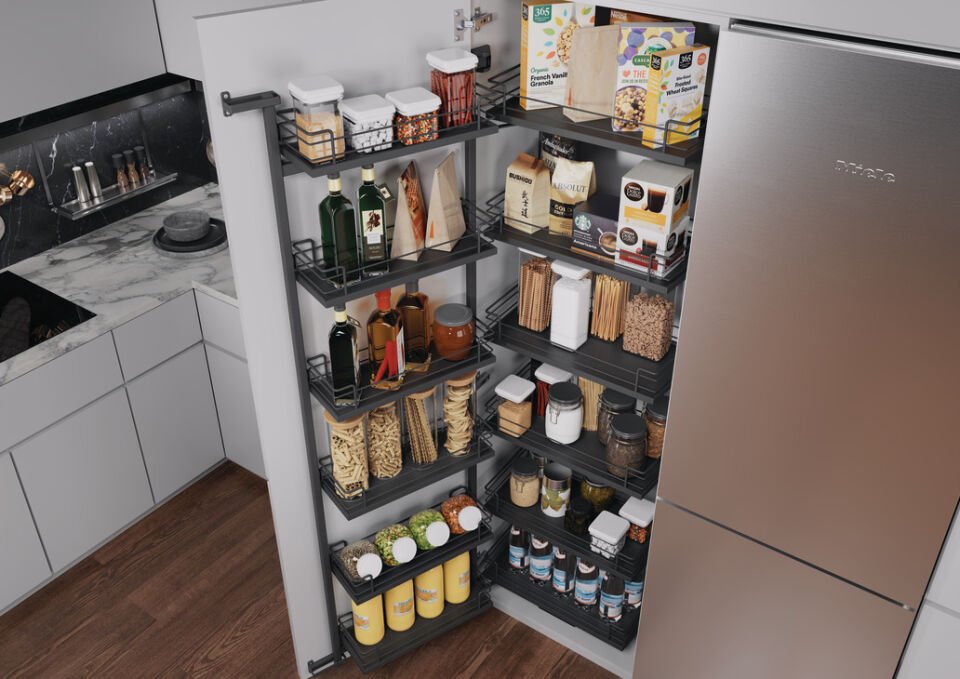 TANDEM III Arena CLASSIC Boy Kiler | 600 mm Dolap Genişliği Antrasit