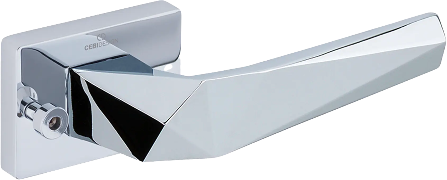 Çebi A5279 Pira Seri Pimli Kapı Kolu MP02 (Parlak Krom)