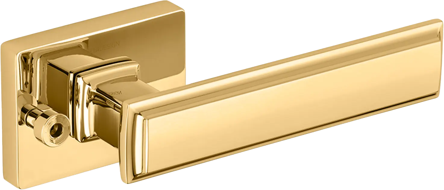 Çebi A5104 Rome Seri Pimli Kapı Kolu MP11 (Parlak Altın)