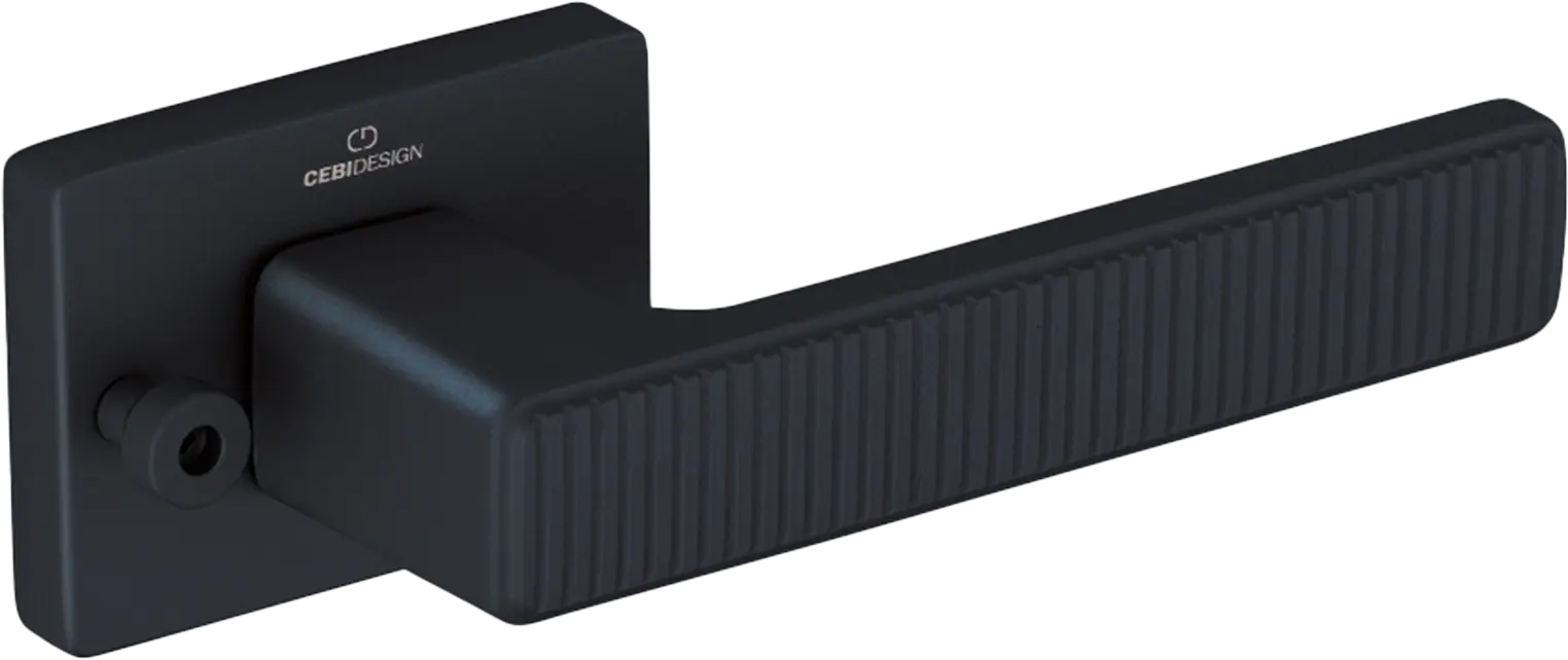 Çebi C5219 Root Seri Pimli Kapı Kolu PC24 (Mat Siyah)