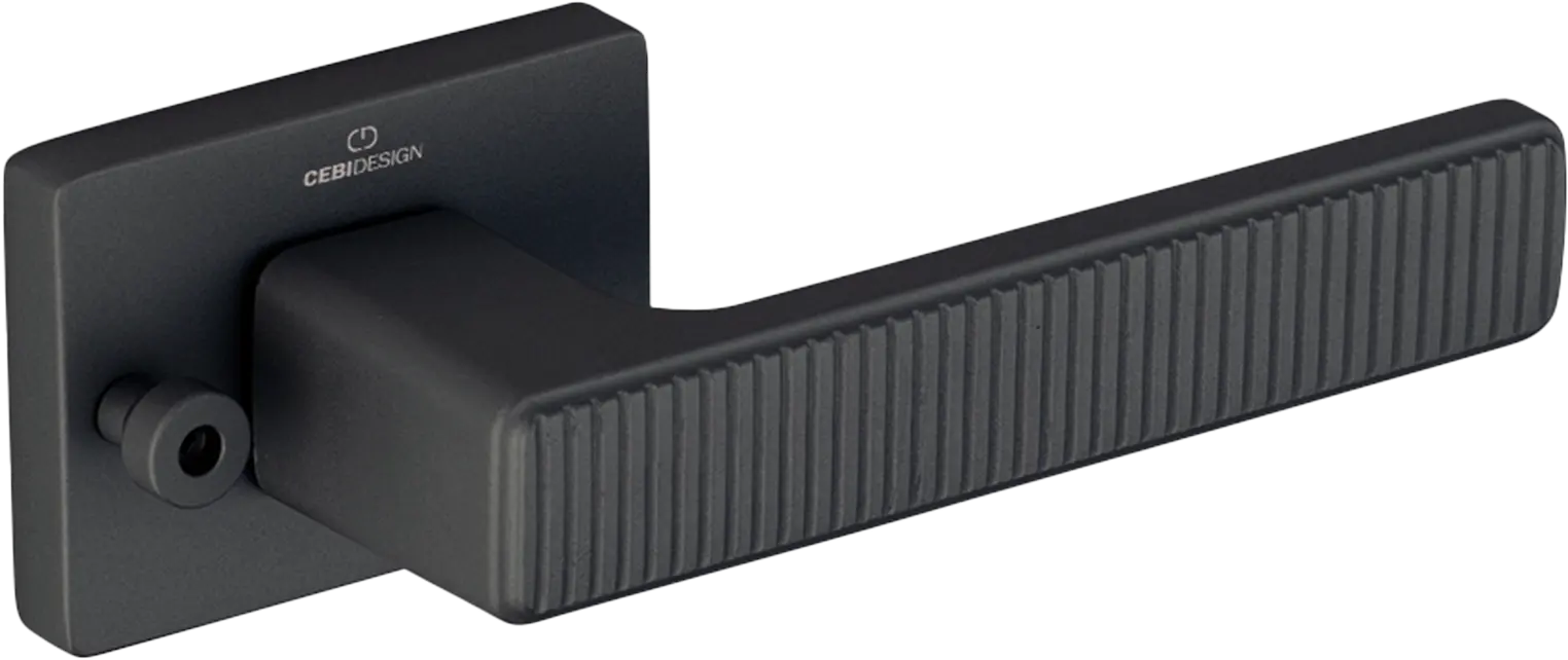 Çebi C5219 Root Seri Pimli Kapı Kolu PC27 (Antrasit Saten)